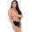Me You Us Latex Crotchless Panties Black S