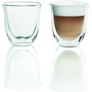 DeLonghi Skleničky na cappuccino set 2 x 190 ml
