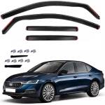  Комплект от 4бр. ветробрани за skoda octavia 4 - седан - 2020+