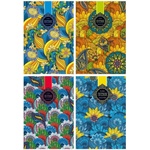  Тетрадка Bourgeois А5 80л Ред Гъвк К. Floral (1120014-202235-1784-1785-1786-17)