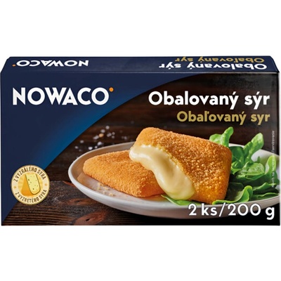 Nowaco Obalovaný sýr 2 ks 200 g – Sleviste.cz