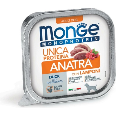 Monge Monoprotein Fruits Adult Duck & Raspberries 150 g