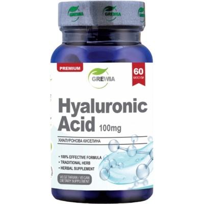 Grewia Hyaluronic Acid 100 mg [60 капсули]