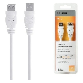 Belkin F3U153cp1.8MWHT kábel USB A-A, 1,8m