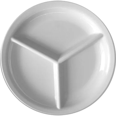 Kulsan KN-Кръгла чиния с 3 разделения 24xh2, 8cm (117) (01361124)