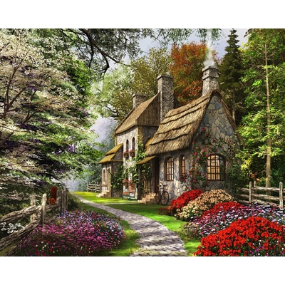 Figured ART malování podle čísel VENKOVSKÝ DOMEK