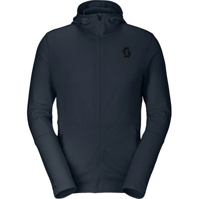 Scott Мъжко поларено яке Scott Hoody Defined Light Fleece jacket - Dark Blue - размер XXL (005-7075-0215)