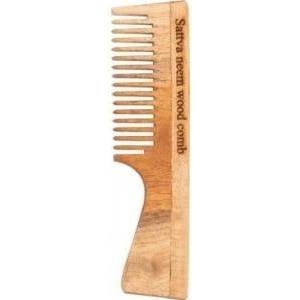 Sattva Sattva Neem Wood Comb Neem Tree Hair Comb 19cm