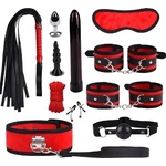 X Fun Bdsm Вибро комплект "red black fever" 11 части