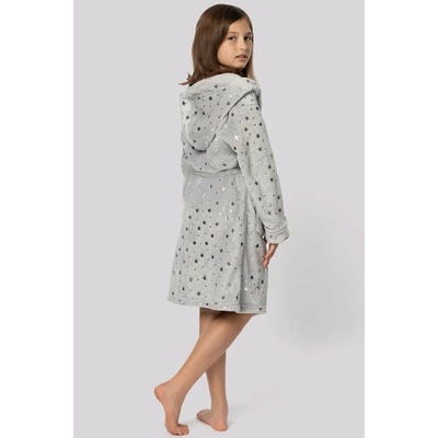 Envie dívčí župan Star grey šedá – Zbozi.Blesk.cz