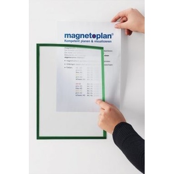 Magnetoplan Magnetofix A4 Magnetický rámček červená 5 ks