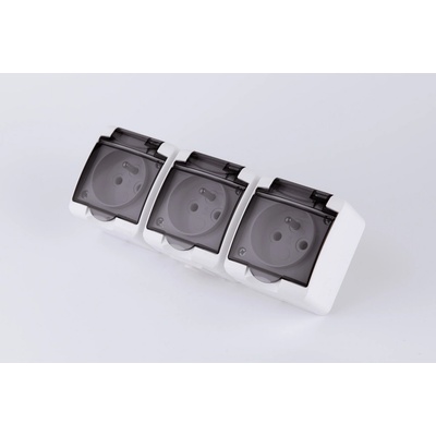 Karlik Junior Hermetic Triple Socket GHE-3D