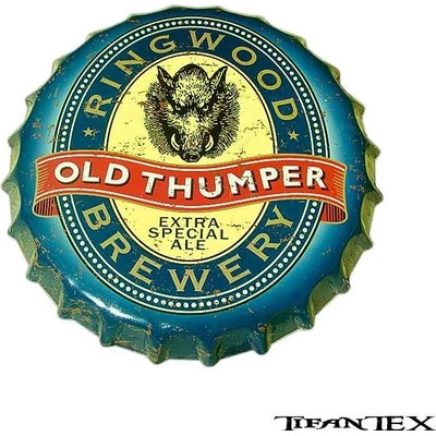 Tabuľa retro viečko OLD THUMPER