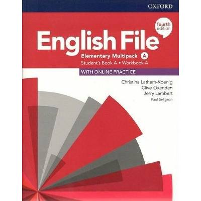 English File Fourth Edition Elementary Multipack A with Student Resource Centre Pack