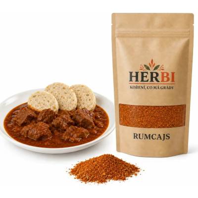 Herbi Korenie Rumcajs – voňavá koreninová zmes pre milovníkov mäsa a gulášov 500 g