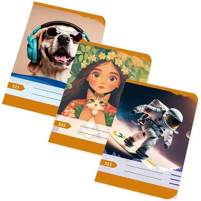 KRPA Zošit A5 linajkový 523