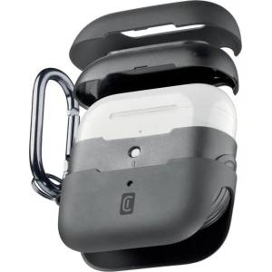 Cellularline Defender калъф за Airpods 3, Черен (8664)