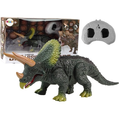 IMPORT LEANTOYS Dinosaurus Triceratops na diaľkové ovládanie