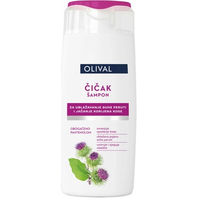 Olival Treatment Burdock šampón pre suché a poškodené vlasy 250 ml