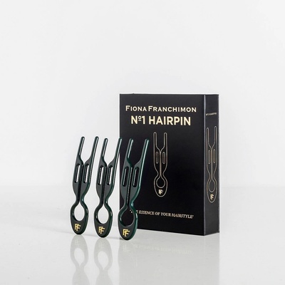 No 1 Hairpin Emerald Green 3ks