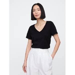 GAP Тениска с къс ръкав GAP GAP | Cheren | ЖЕНИ | XS