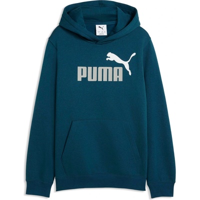 Puma Essentials 2 Color No. 1 Logo Hoodie FL B tmavo modrá