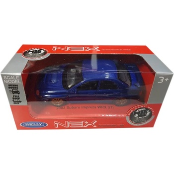 Welly Метална кола с отварящи се врати 2002 Subaru Impreza WRX STi Welly