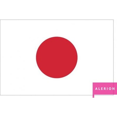 Samolepka vlajky Japonska Alerion