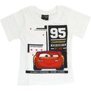 Eplusm tričko McQueen z rozprávky Cars biela