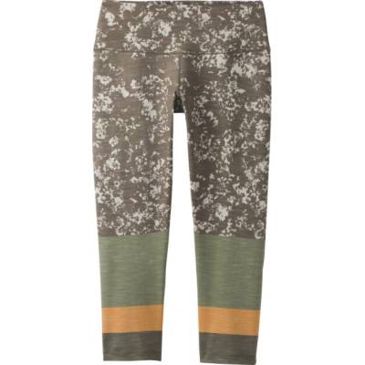 PrAna Pillar Printed Capri slate canopy dámské legíny