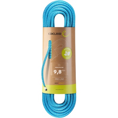 Edelrid Единично въже Edelrid Heron Eco Dry 9, 8 Single rope - Icemint - размер 50 m (308-0345-0211)