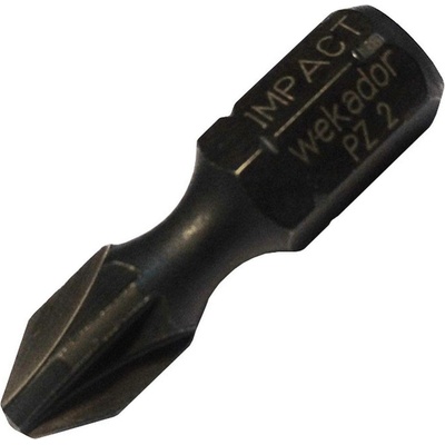 ASW Накрайник бит PZ Pozidriv кръстат ударен, торсионен Wekador - PZ 2, 25 mm, 1/4 inch (1000035996)