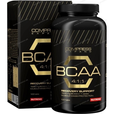 NUTREND COMPRESS BCAA 4:1:1 100 tabliet