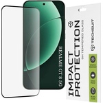 Techsuit Стъклен протектор за Realme GT 8 Pro - Techsuit 111D Full Cover - Черен (KF2361128)