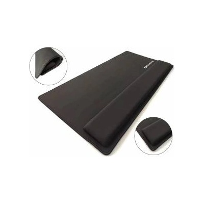 Sandberg 520-35 Mauspad XXL mit Handgelenkpolster 71x35cm Black