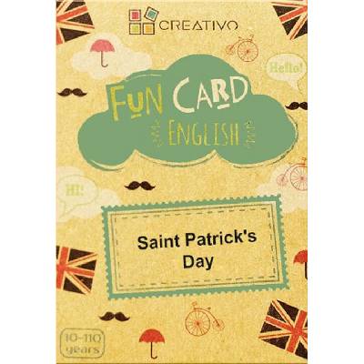 Fun card English Saint Patrick´s Day