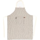 Tiseco Home Studio Sherlock zástěra bílá černá