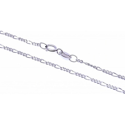 Jan Kos jewellery Stříbrný řetízek typu figaro 12103062
