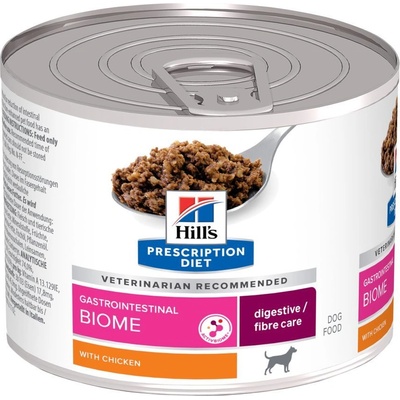 Hill's Prescription Diet 48х200г Gastrointestinal Biome Hill's Prescription Diet, консервирана храна за кучета - с пиле