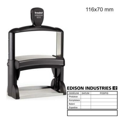 Trodat Professional 5212 116x70mm odtlačok čierny TR000000