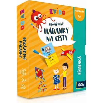 Albi Kvído Obrázkové hádanky Písmenká