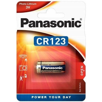Panasonic Батерия литиева gp cr-123, 3v, Фото (pan-bl-cr123)