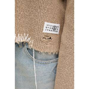 MM6 Maison Margiela Памучен пуловер (S52HL0036)