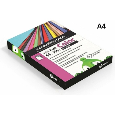 Alza Color A4 růžový pastelový 100 listů – Zboží Dáma