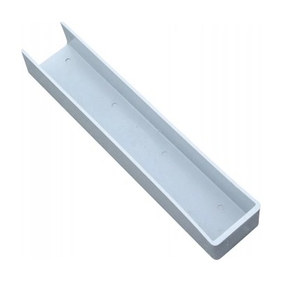 Držák podhrabové desky PVC - výška 200 mm, koncový