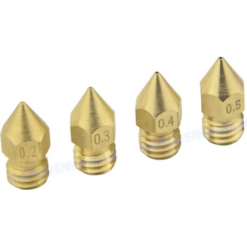 Дюзи за 3Д принтери MK8 месингово 0.4mm