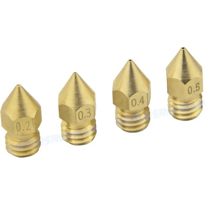 Дюзи за 3Д принтери MK8 месингово 0.4mm