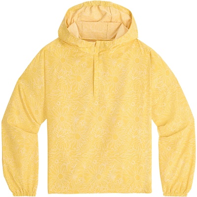 Royal Robbins Дамски суичър Royal Robbins Women's Salathe Sun Hoodie L/S Hoodie - Sunbeam Solar Pt - размер XL (117-3741-0515)