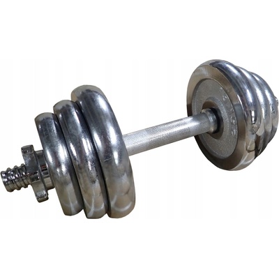Acra Chromované nastavitelné činky 1 x 12 kg