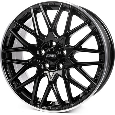 CMS C25 9x20 5x112 ET44.9 diamond rim black